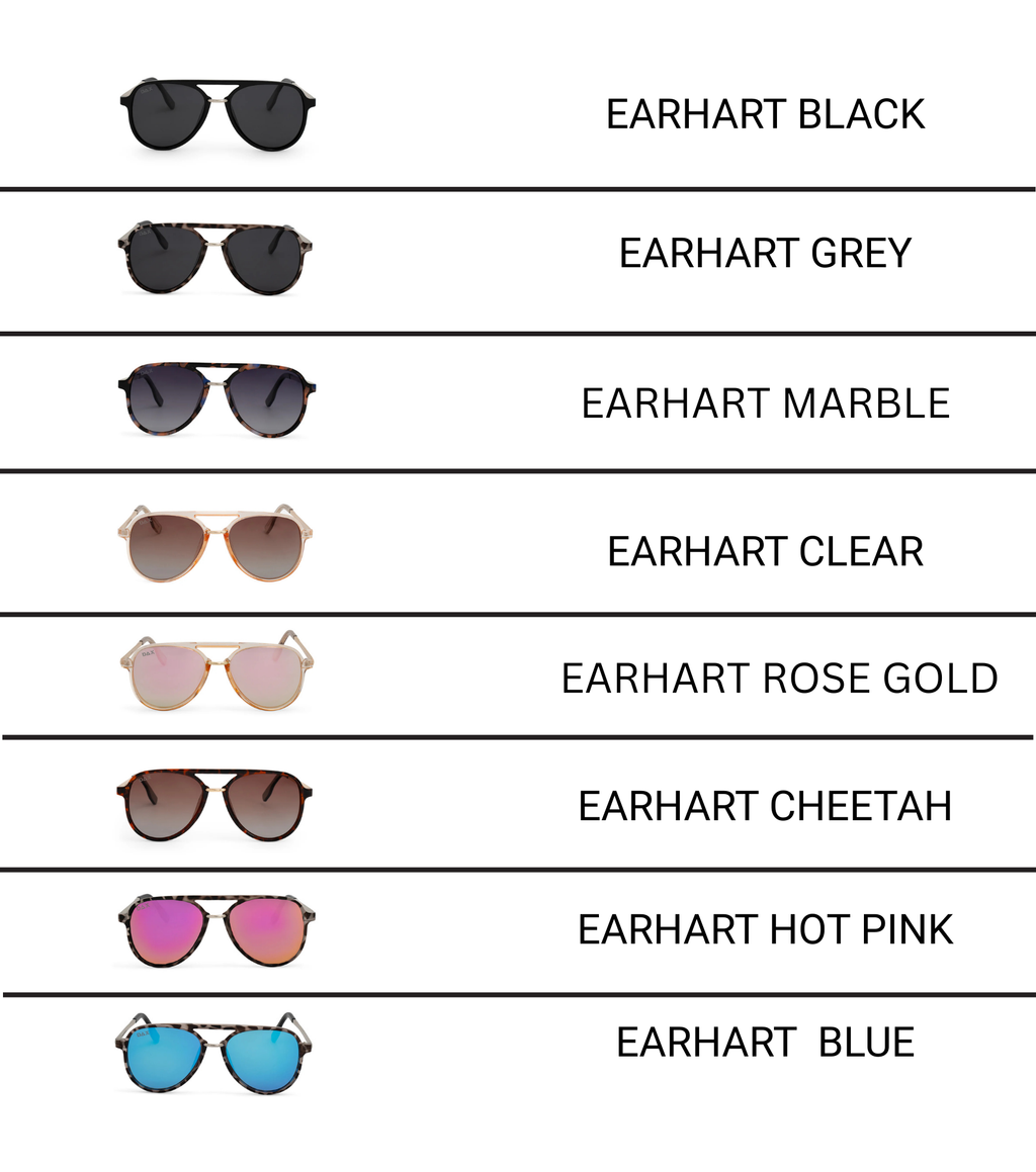 Earhart-Aviator Sunglasses