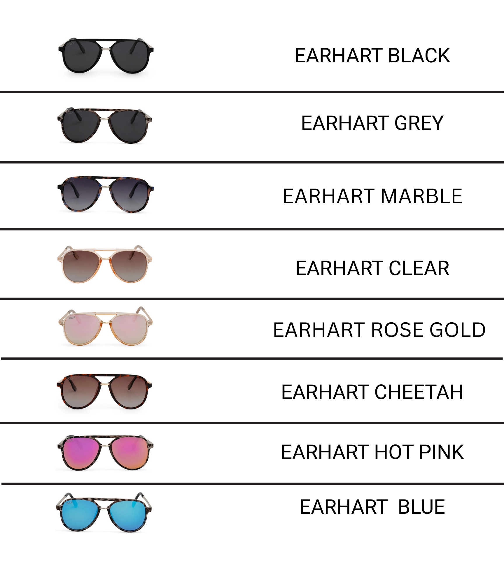 Earhart-Aviator Sunglasses