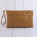 Woven Wristlet Clutch Bag