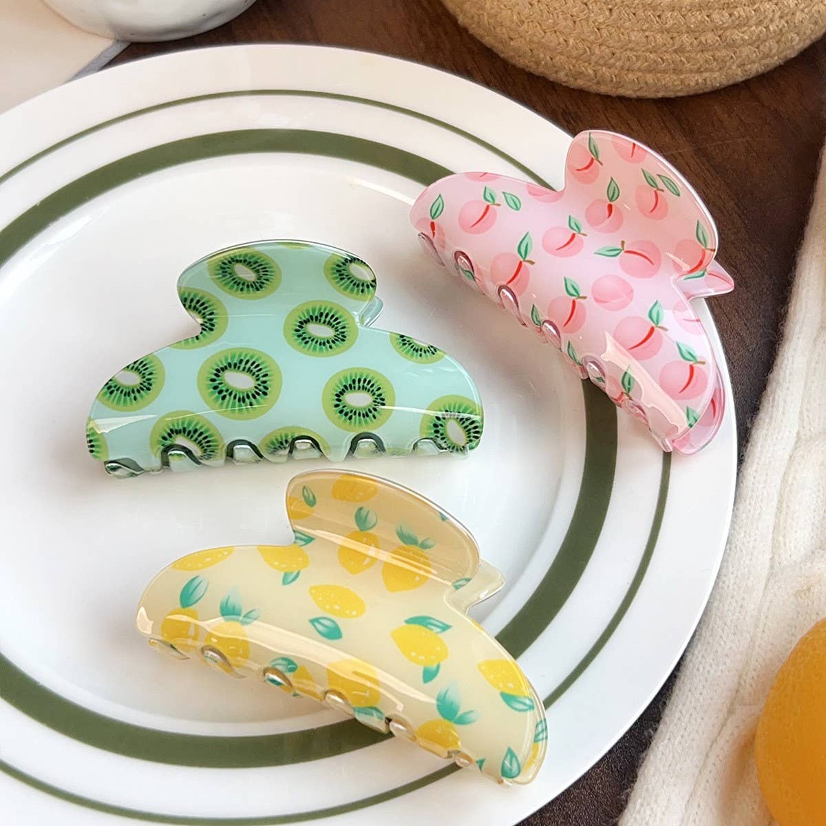 Fresh Fruit Hair Clip