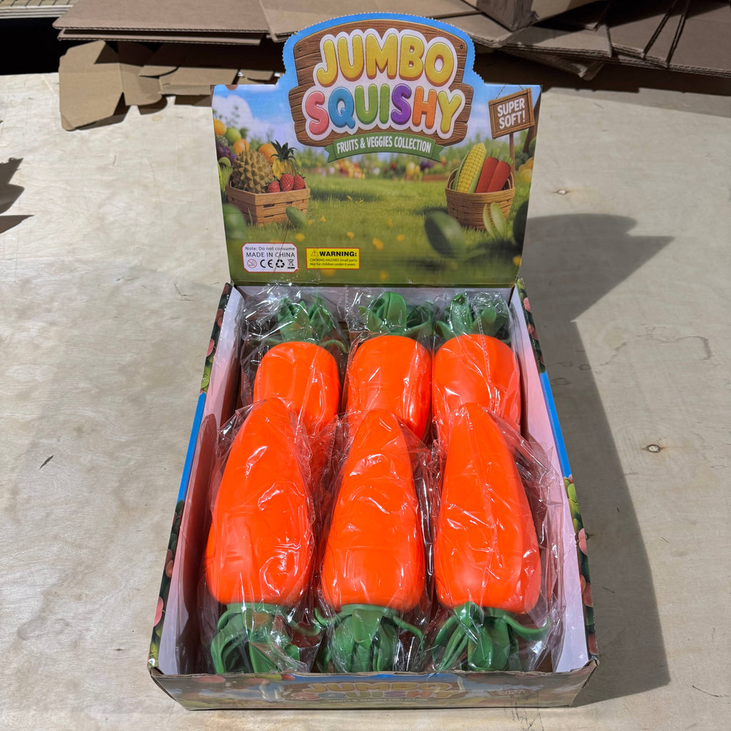 Jumbo Carrot Squishy