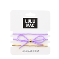 Lulu Mac Bow Bracelet Set- Lavender