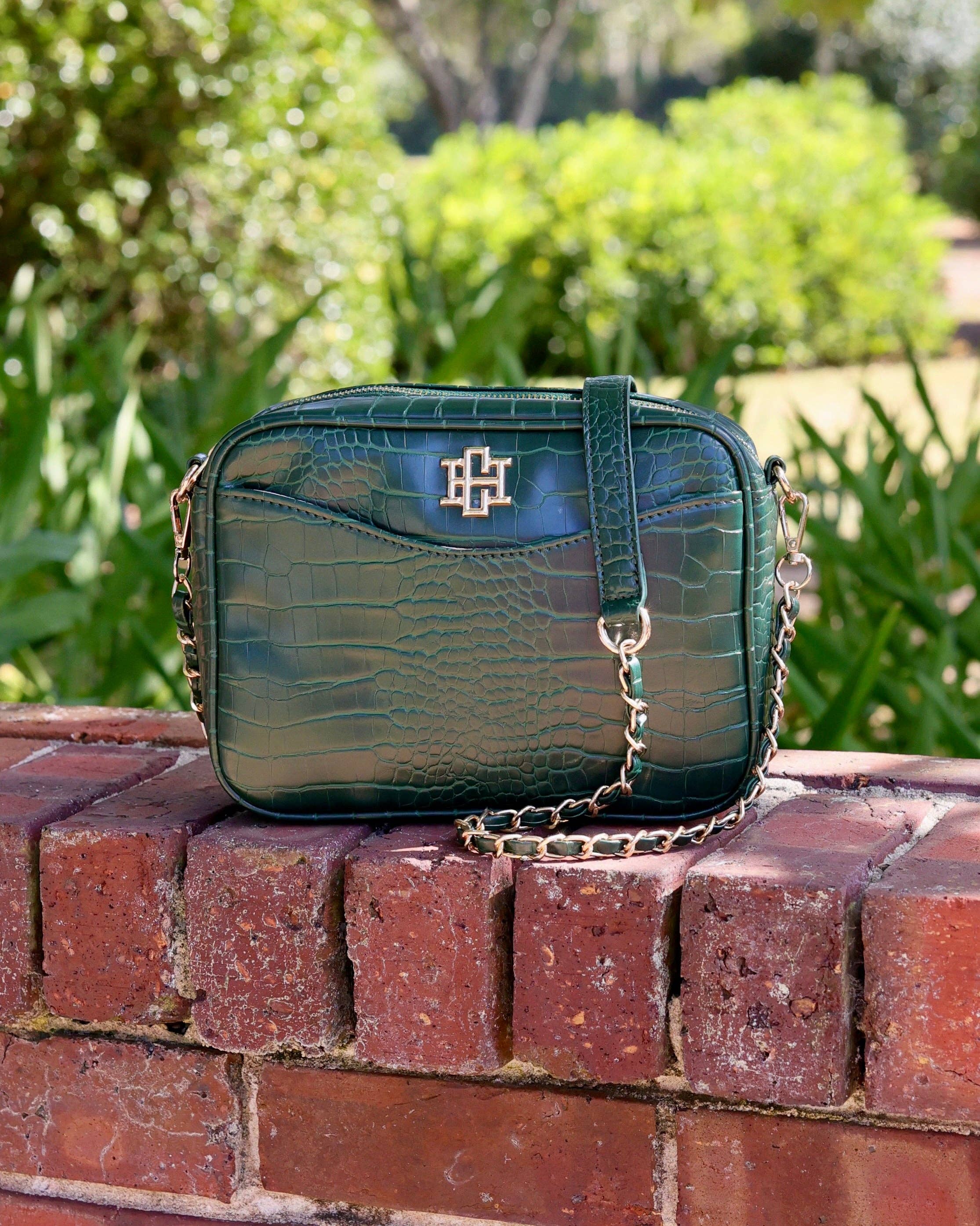 Fiona Crossbody Hunter Green EC
