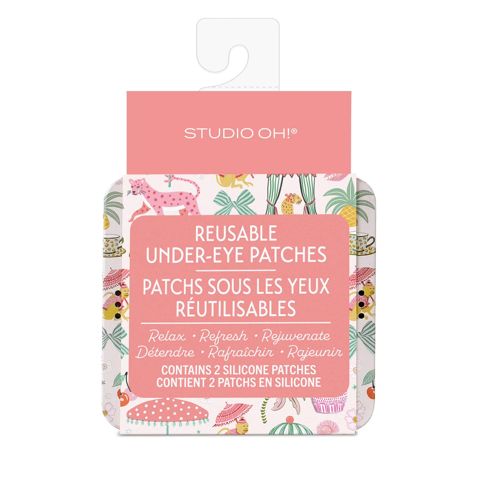 Reusable Under-Eye Patches-Leopard