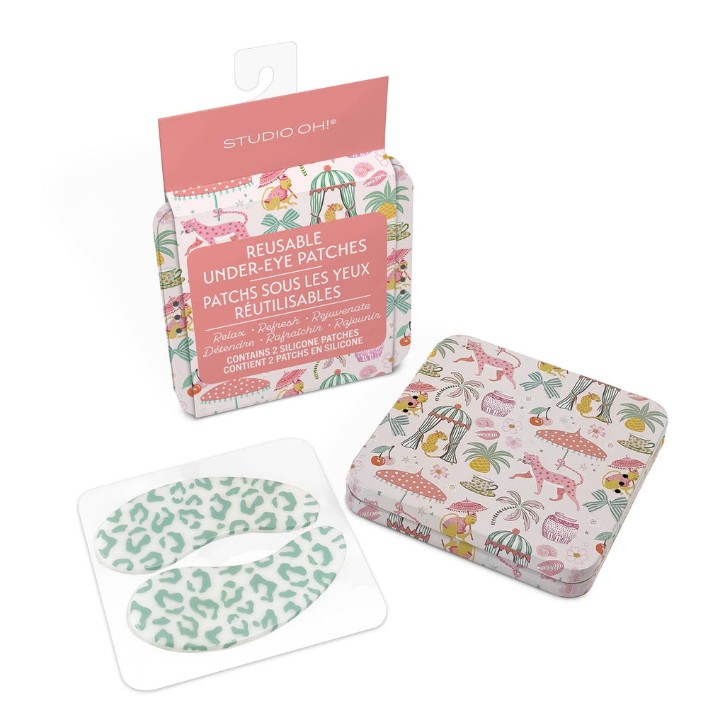 Reusable Under-Eye Patches-Leopard