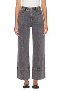 HIGH RISE TUMMY CONTROL PALAZZO JEANS