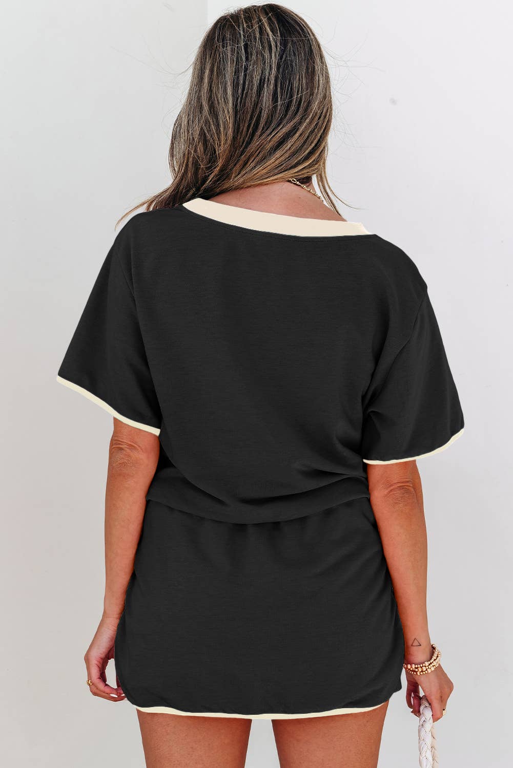 Black & White Skort Set