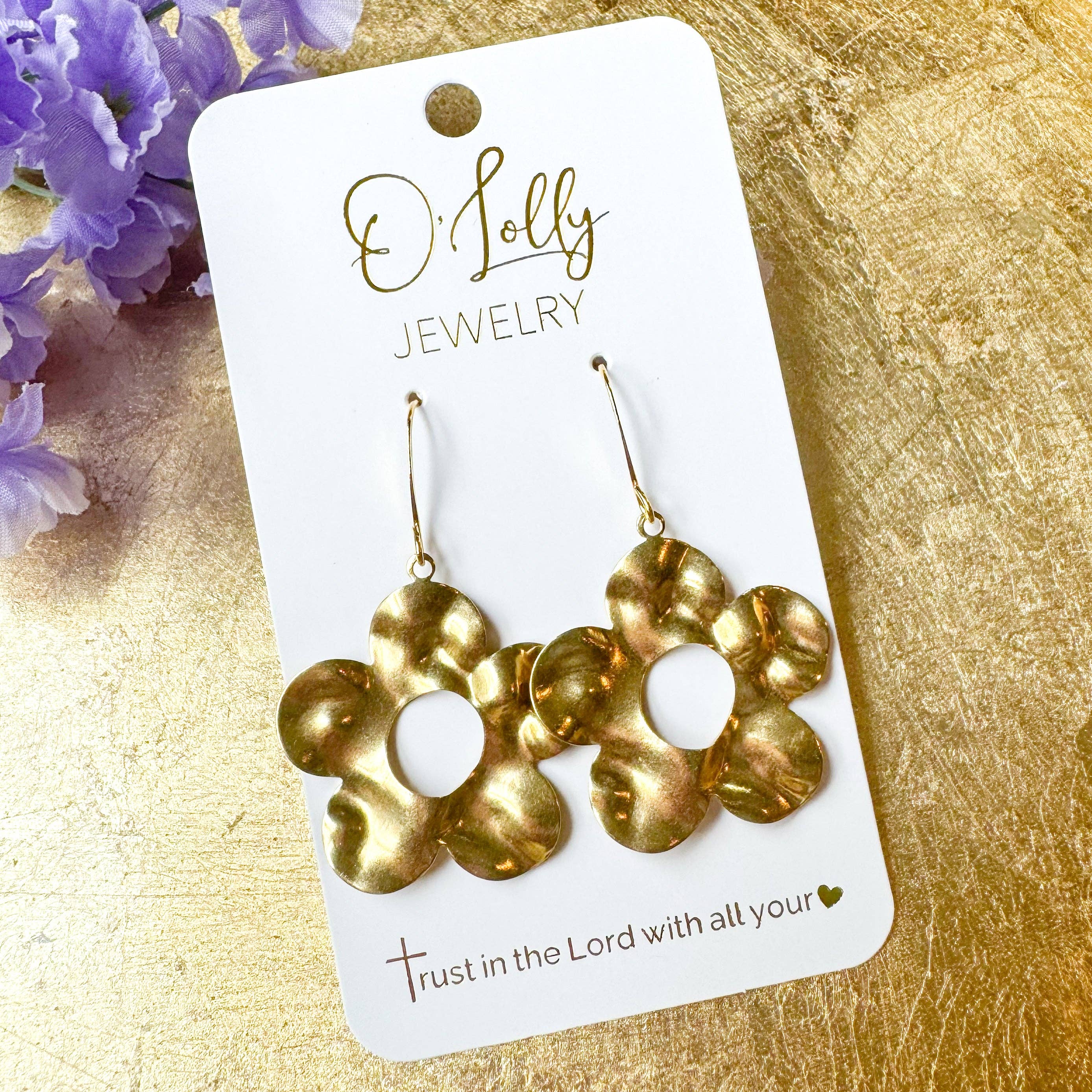 Gold Earrings Style 18
