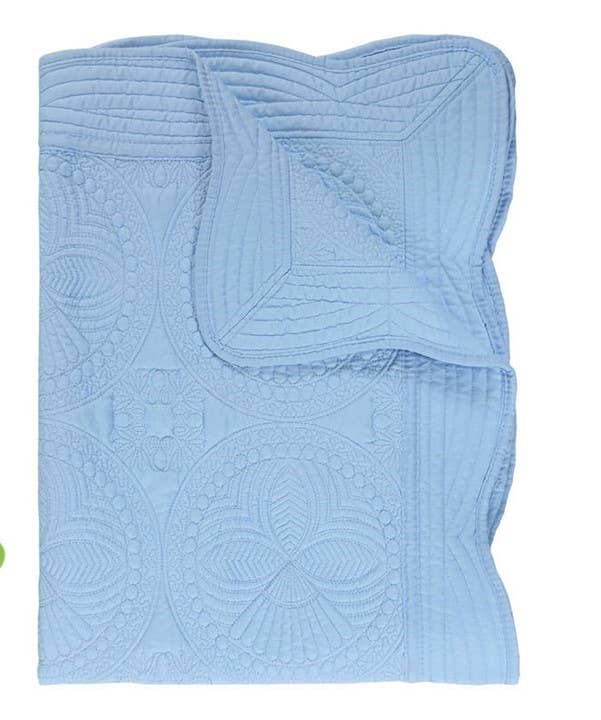 Heirloom Quilt - Baby Quilt Blanket with Monogram