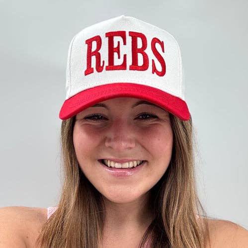 LM Rebs Hat- Red