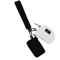Black/White Lulu Mac Wristlet