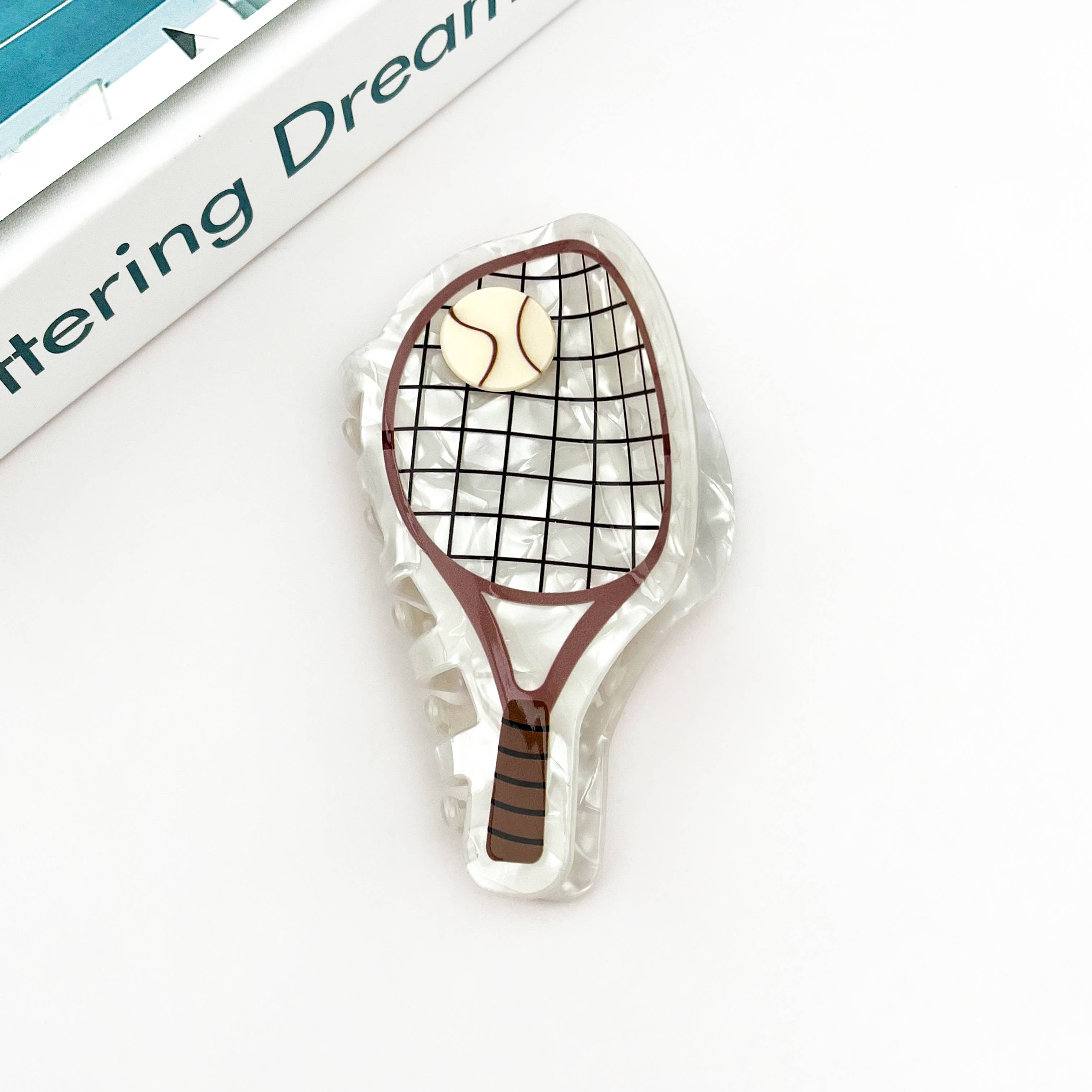 Tennis Racket Hair Clip