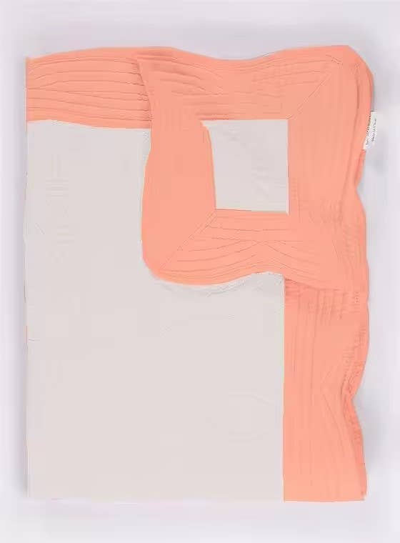 Heirloom Quilt - Baby Quilt Blanket with Monogram