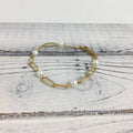 Pearl chain link bracelet 