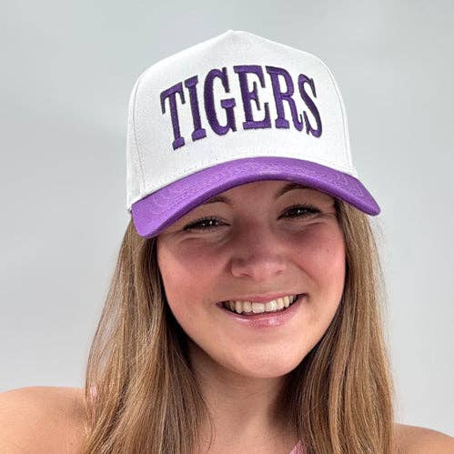 LM Tigers Hat- Deep Purple