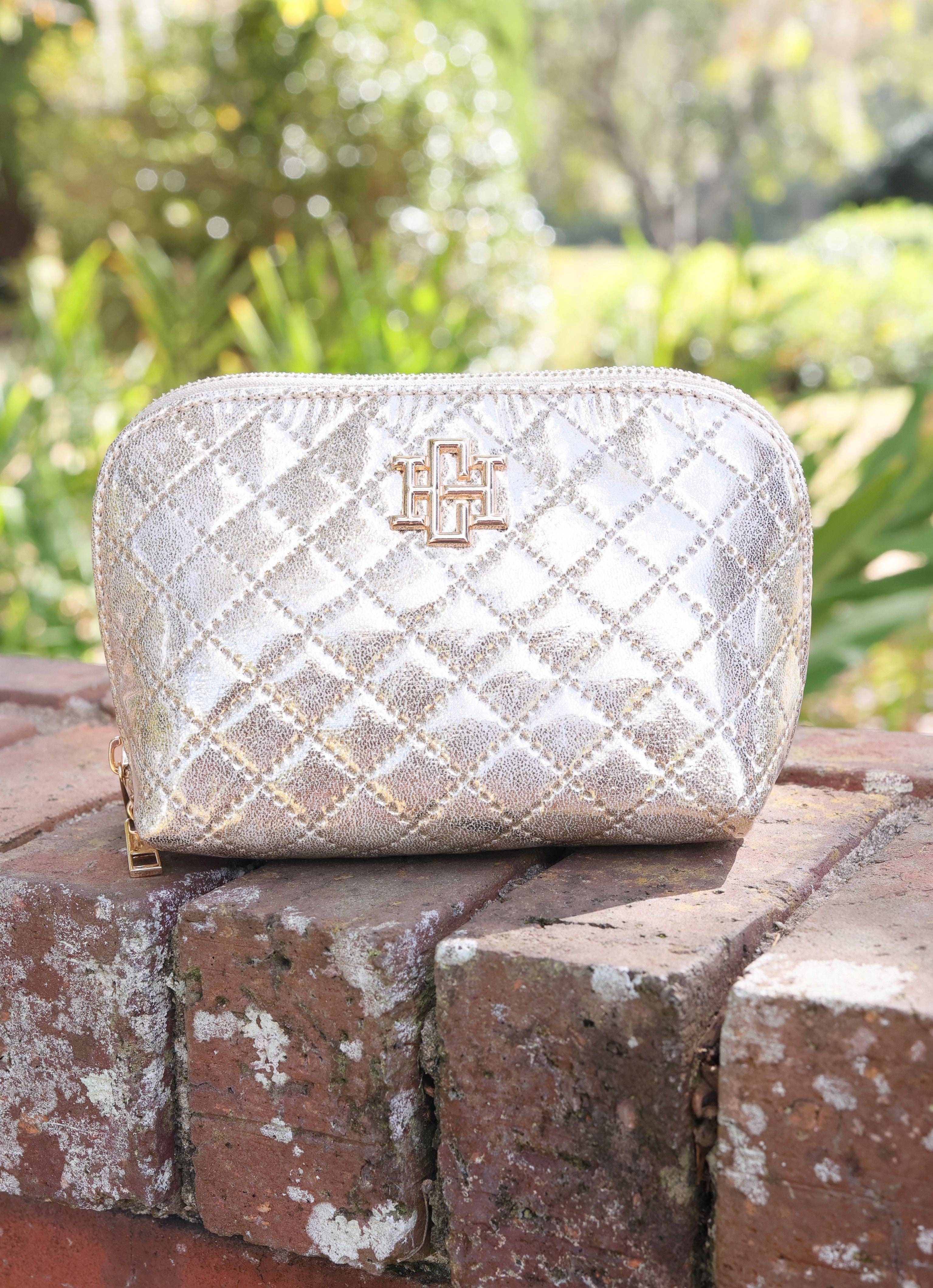 Caroline Hill Small Cosmetic Bag