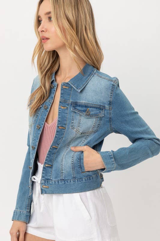 Washed Denim Jacket