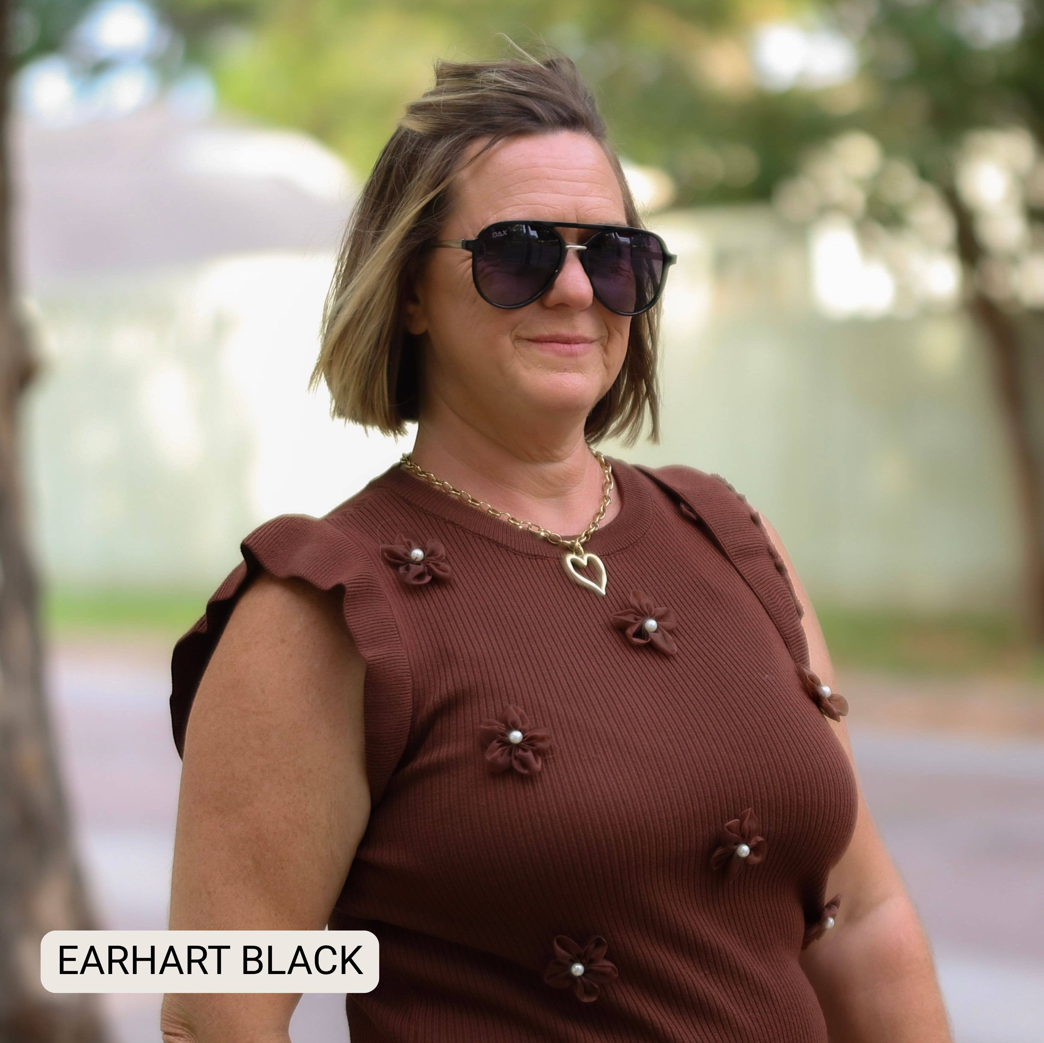 Earhart-Aviator Sunglasses