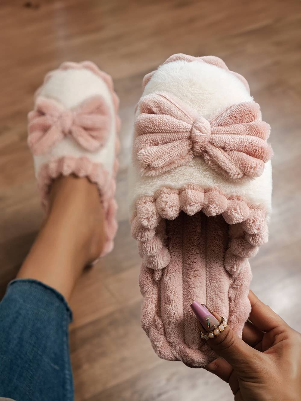 Bow Slippers