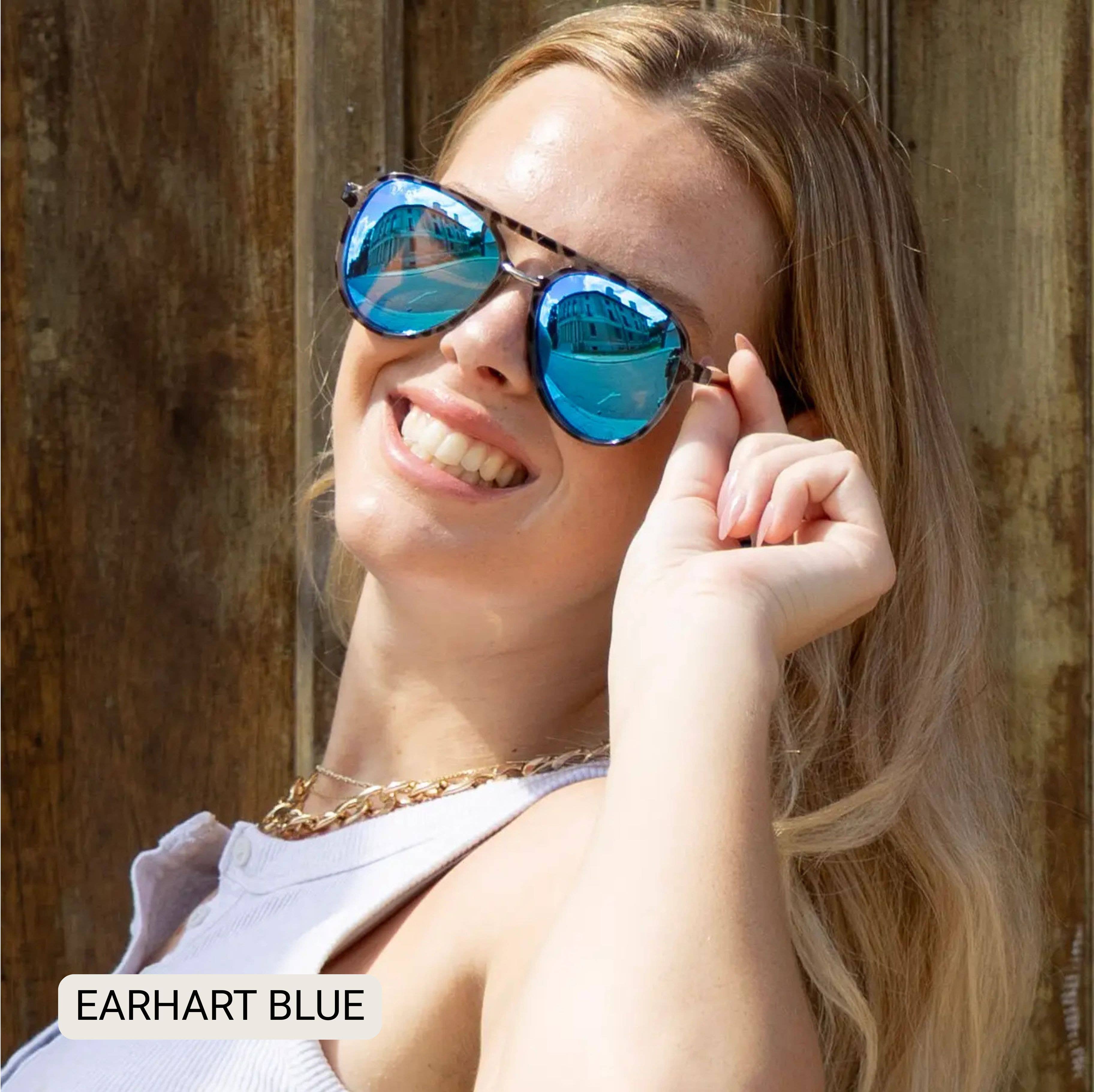 Earhart-Aviator Sunglasses