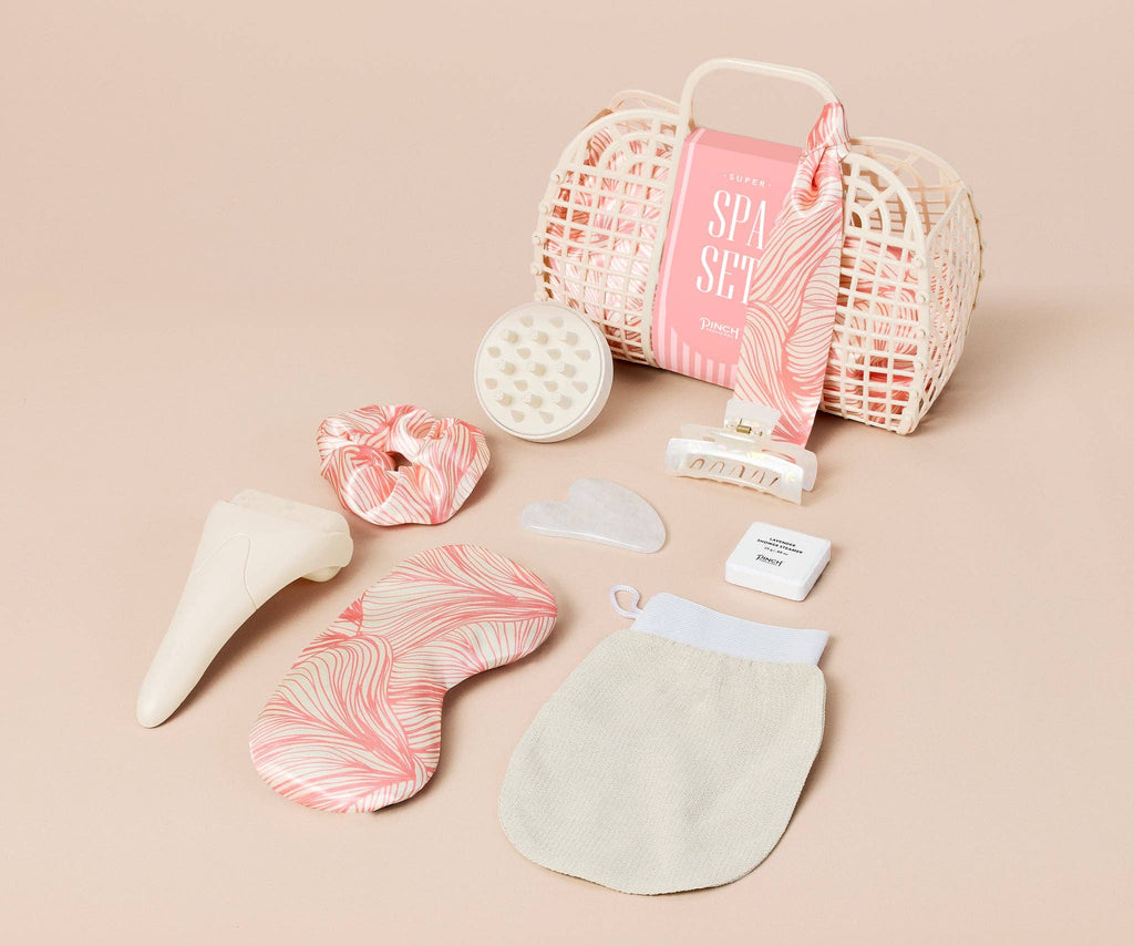 Super Spa Set | Coral, Self-Care, Wellness, Valentines Gift