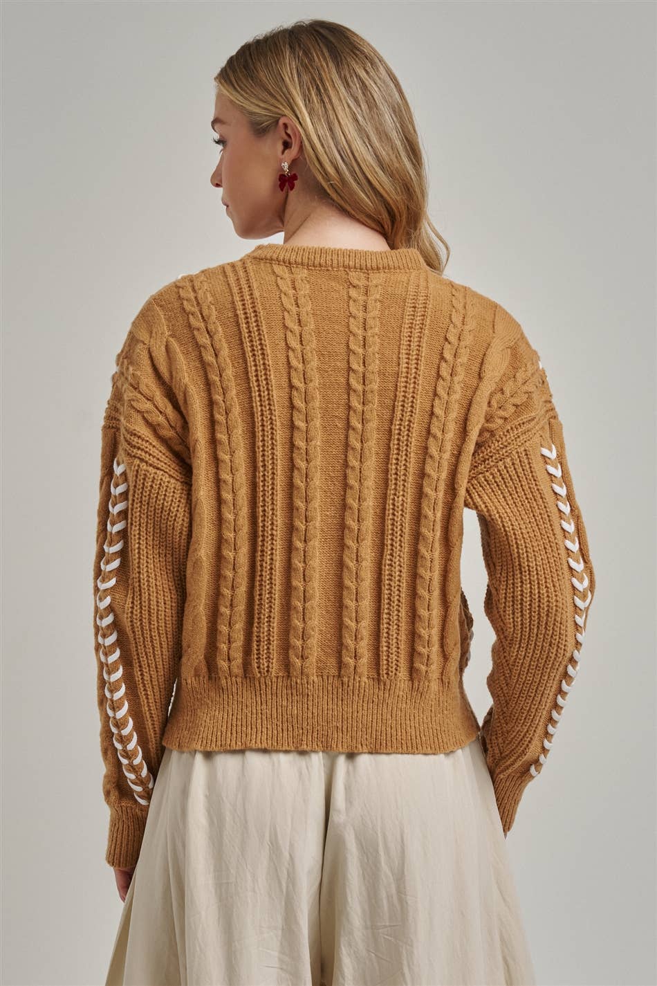 Cozy Western Inspired Sweater Top