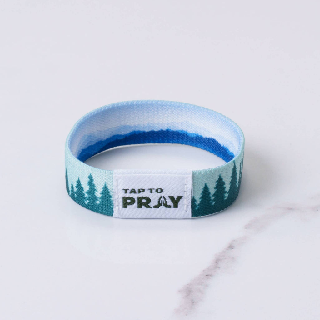 Tap To Pray™ Wristbands - Mountains & Forests