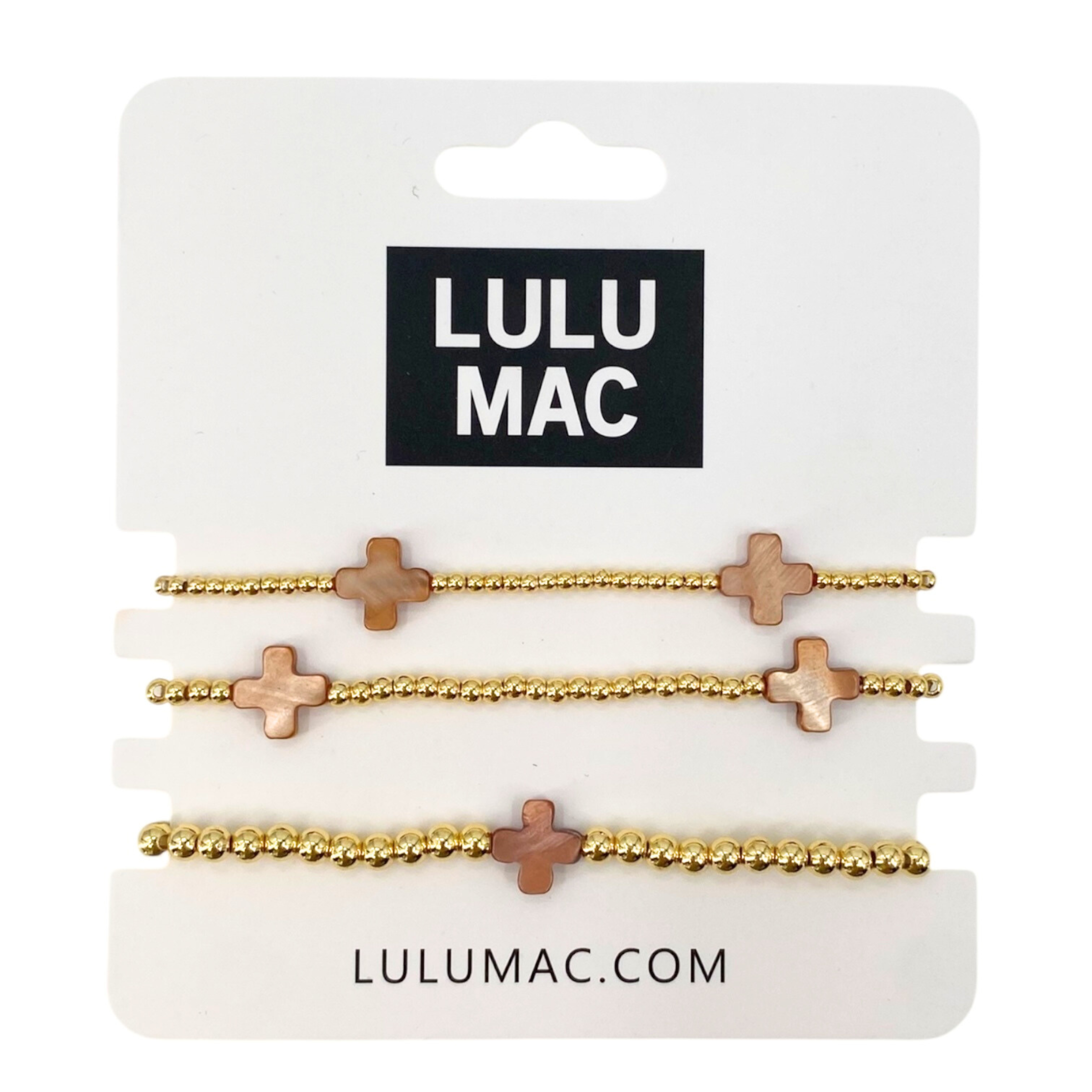 LM Brown Bracelet Set