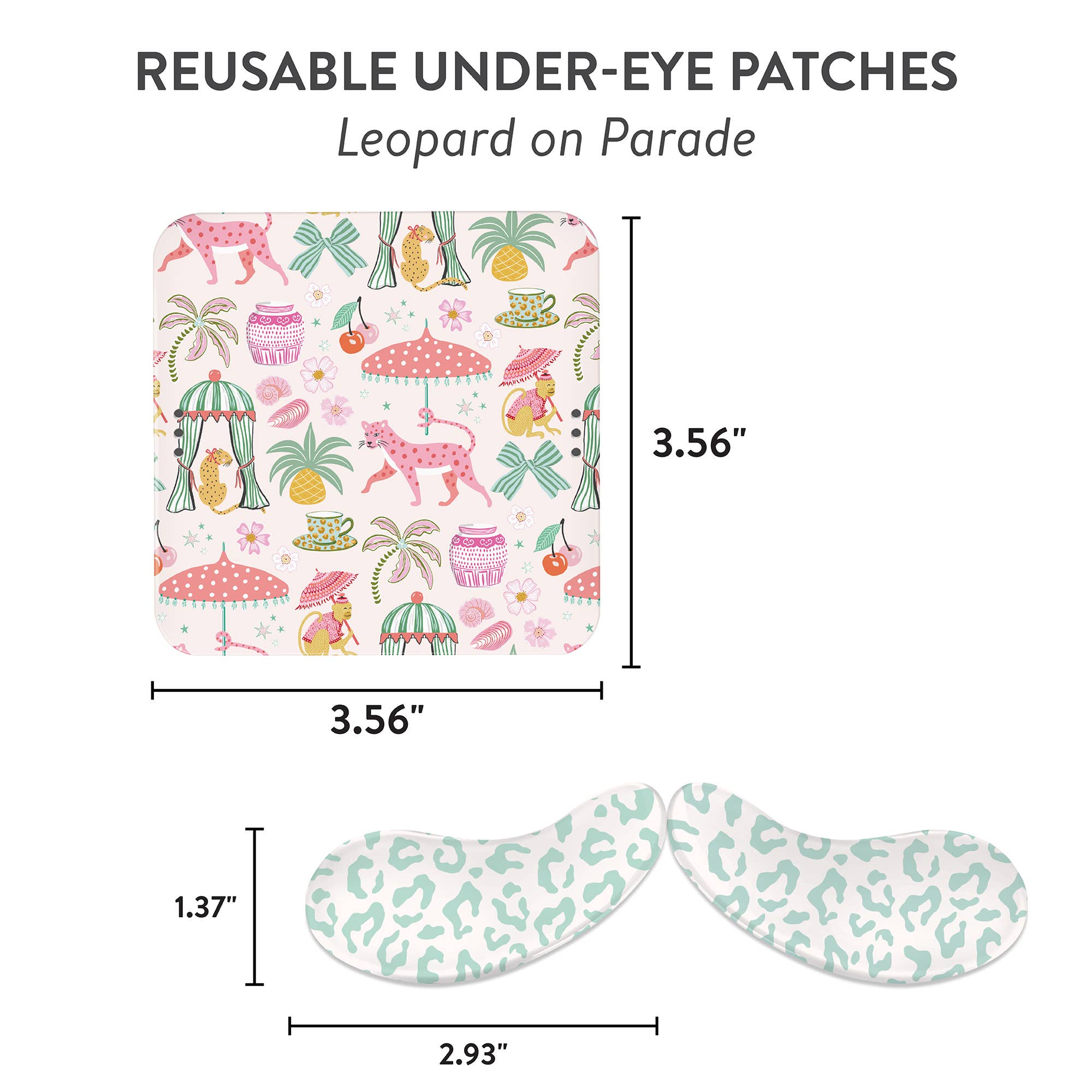 Reusable Under-Eye Patches-Leopard