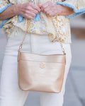Brielle Bucket Bag-Gold