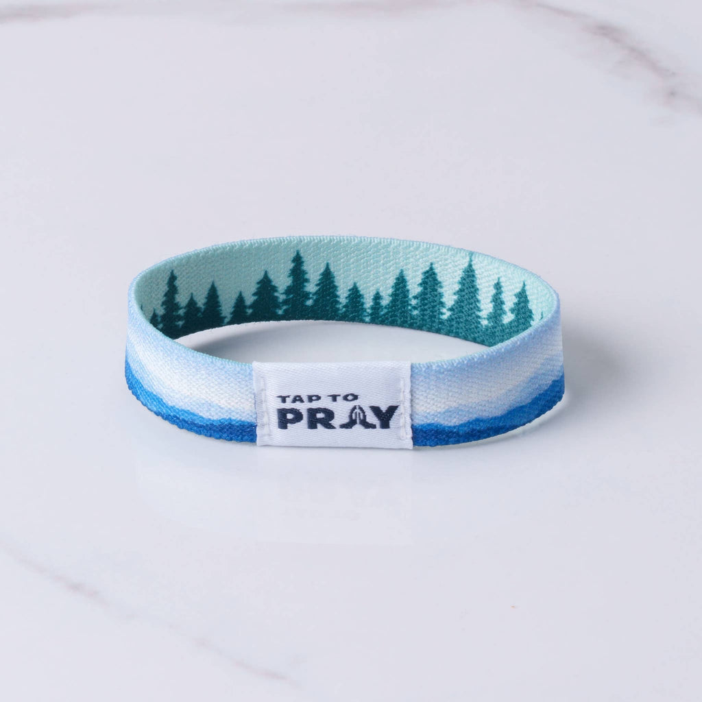 Tap To Pray™ Wristbands - Mountains & Forests
