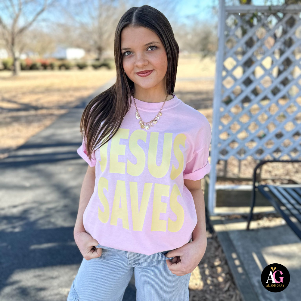 Jesus Saves Tee