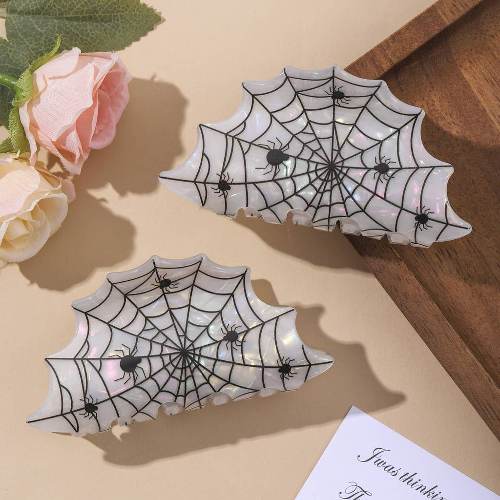 Spider Web Hair Clip