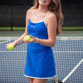 LM Athletic Dress - Royal/White